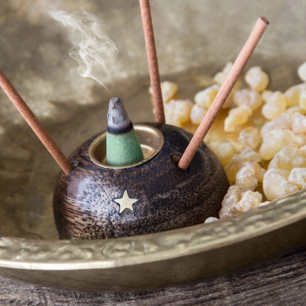Winter time scent oil and spices